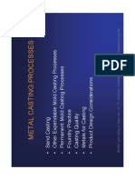8 Casting Processes PDF