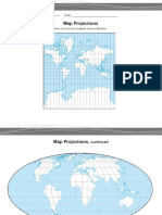 Analyzing Map Projections for Distortion