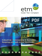 Industrial, Commercial & Domestic Keeping You Safe Is Our Business