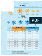 PVC and PU Spider Price List