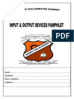 IMPUT AND OUTPUT Print