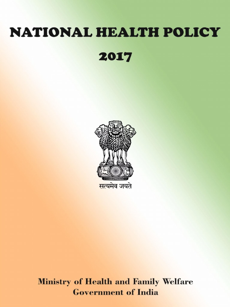 National Health Policy PDF | PDF | Micronutrient | Preventive Healthcare