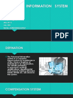 Personnel Information System: Presented by Ms. Jyoti Waghela MBA-HR 13 Sub-HRIS Ref No - KHR2018EMBA13P067