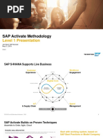 Level 1 - SAP Activate Methodology