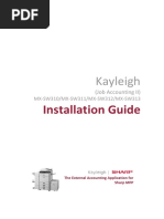 Installation Guide: Kayleigh