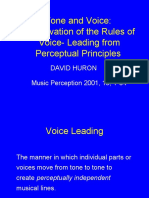Tone and Voice: A Derivation of The Rules of Voice-Leading From Perceptual Principles