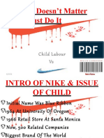 It Doesn't Matter Just Do It: Child Labour Vs