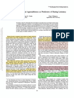 Bernardin, H. John Cooke, Donna K. Villanova, Peter (2000) - Conscientiousness and Agreeableness As Predictors of Rating Leniency