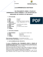 Desarrollo del pensamiento lógico a través de experiencias lúdicas en matemática