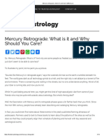 Mercury Retrograde: What Is It and Why Should You Care?
