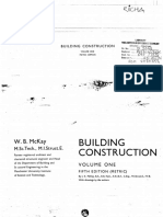 BUILDING CONSTRUCTION McKay (V-1) PDF