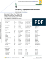 Correction To New Look at BTEX: Are Ambient Levels A Problem?