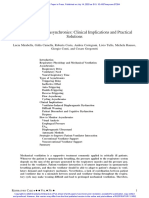 Patient-Ventilator Asynchronies: Clinical Implications and Practical Solutions