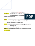 Rogerian Outline PDF