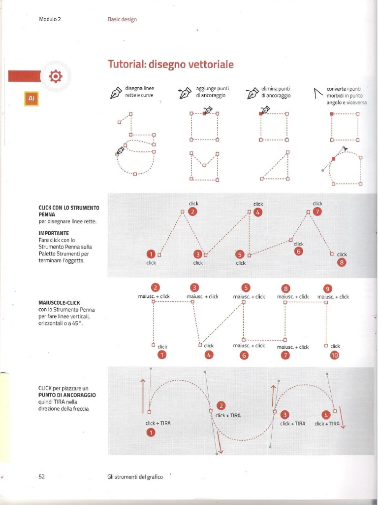 Esercizi Illustrator - Basic Design | PDF