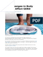 How Changes in Body Weight Affect GERD