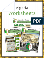 Sample Algeria Worksheets