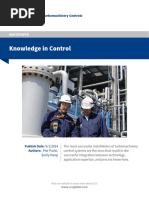 CCC White Paper - Knowledge in Control - Sep - 2014