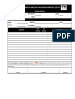 Formato de Solicitud de Muestras y Material Pop Seres PDF