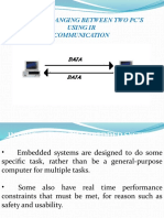 Data Exchanging Between Two PC'S Using Ir Communication