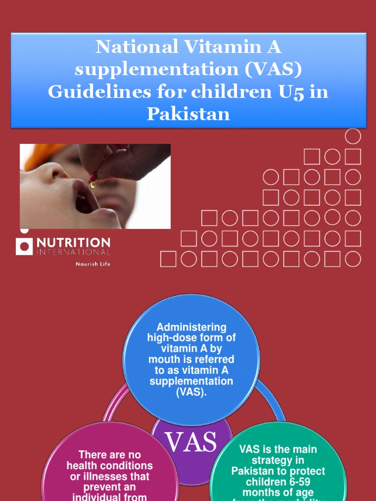 National Vitamin A Supplementation (VAS) Guidelines For Children U5 in ...
