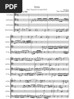 Kyrie (Mozart) - Score