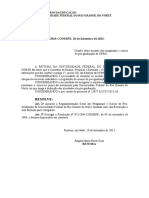 Resoluc807a771o N 1972013-CONSEPE 10 de Dezembro de 2013 Dispo771e PDF