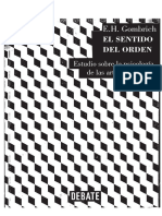 El Sentido Del Orden, Estudio-Sobre La Psicologia de Las Artes Visuales - Gombrich, E.H PDF