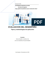 Contendido - Evaluación Del Desempeño - 2020