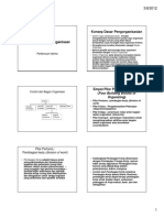 Pertemuan Kelima Desain Struktur Organisasi PDF