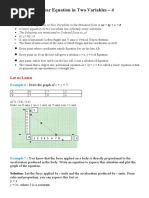 Linear Equation in Two Variables 4