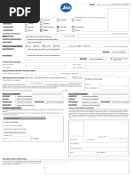 Jio SIM Replacement Request Form | PDF | Identity Document | Authentication