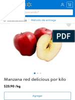 Manzana Red Delicious Por Kilo Walmart