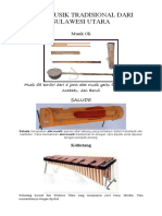 Alat Musik Tradisional Dari Sulawesi Utara