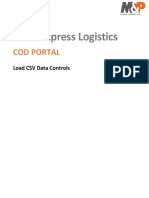 M&P Express Logistics: Cod Portal