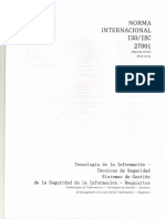 ISO 27001 2013 Español
