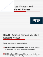 Health and Skill Related Fitness