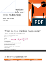 New-Age Practices For Millennials and Post-Millennials