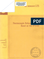 Thermocouple Table - IPTS68 PDF