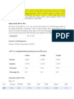 IRCTC IPO Description - IRCTC Limited (Indian Railway Catering and Tourism Corporation