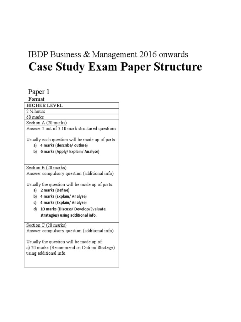 2016 Exam Paper 1 Structure 1 PDF