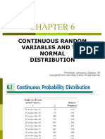 Continuous Random Variables and The Normal Distribution: Prem Mann, Introductory Statistics, 7/E