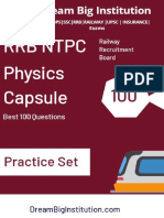 NTPC Physics Mcqs PDF