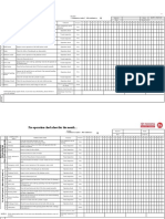 Toyota Reach Truck PM Check Sheet