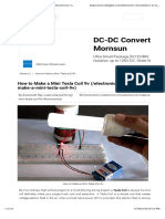 DC-DC Converter Mornsun: How To Make A Mini Tesla Coil 9v (/electronic-Circuits/how-To-Make-A-Mini-Tesla-Coil-9v)