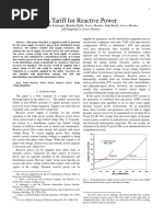 A Tariff For Reactive Power