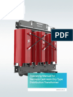 Siemens Cast Resin Distribution Transformer Operating Manual 201