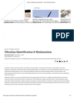 Vibration Identification & Minimization