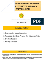 RAPAT BIMTEK PENETAPAN LP2B Di REVISI RTRW - JAMBI 16okt 2020 PDF