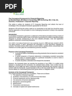 Conceptual Framework For Financial Reporting